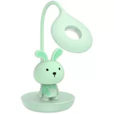 Настільна лампа LED з акумулятором Bunny, зелений K24-492-1-4 Kite