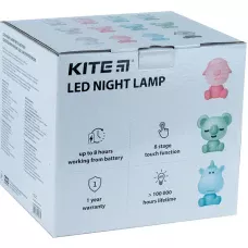 Світильник-нічник LED з акумулятором Unicorn, блакитний K24-491-1-3 Kite