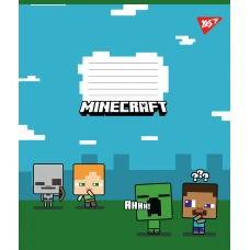 Зошит А5/12 арк кліт YES Minecraft, 766922