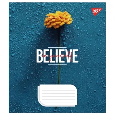 Зошит А5/18 арк лінія YES Believe in yourself, 766989