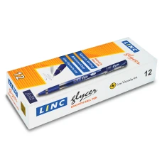 Ручка кульк/масл "Glycer" золото 0,7 мм., 412223 Linc