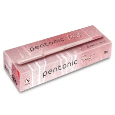 Ручка кульк/масл. "Pentonic Frost" червона 0,7 мм., 412221 Linc
