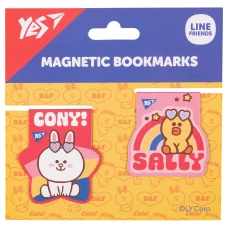 Закладки магнітні YES "Line Friends Sally and Cony", 2шт, 708108