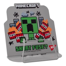 Підставка для книг фігурна YES Minecraft, металева з висічкою 470512