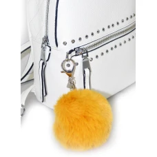 Брелок YES з пушком “Yellow Fluffy”, 558117