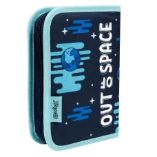 Пенал твердий 1Вересня одинарний з двома клапанами HP-04 Out Of Space 533457