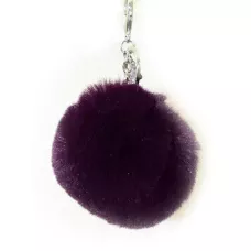 Брелок YES з пушком “Maroon Fluffy”, 558118
