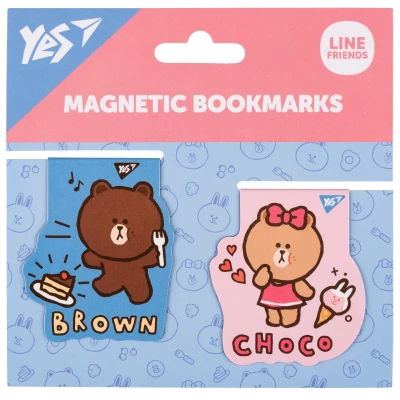 Закладки магнітні YES 