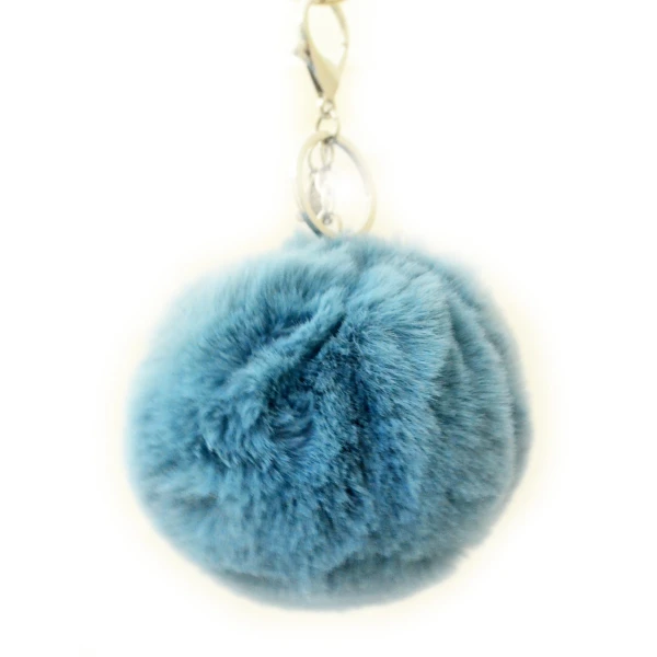 Брелок YES з пушком “Blue Fluffy”, 558114
