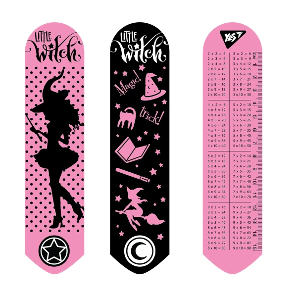 Закладка для книг 2D "Little witch", 707604 YES