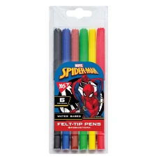 Фломастери 6 кол. Marvel.Spiderman, на водній основі, 650513 YES