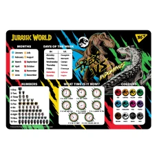 Підкладка пластикова Jurassic World, англ. 492064, YES