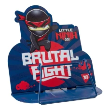 Підставка для книг фігурна YES Ninja, металева 470513