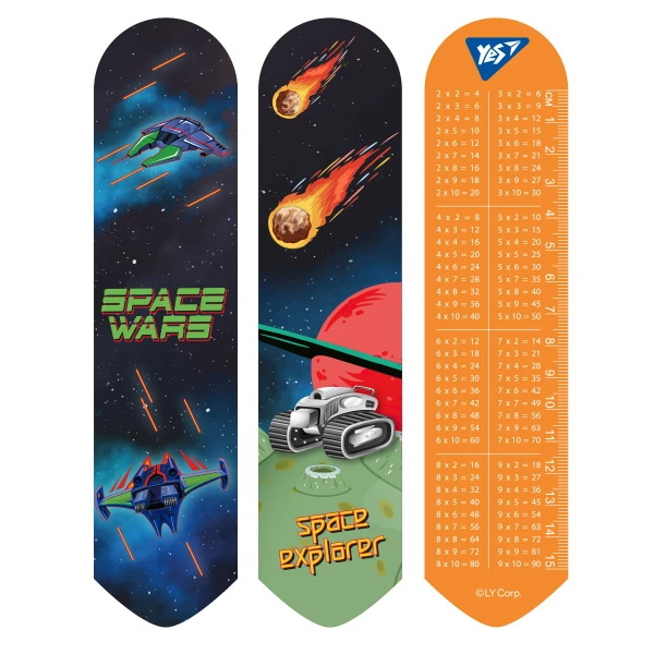 Закладка для книг 2D "Space wars", 708151 YES