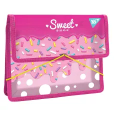 Папка для зошитів YES пласт. на резинці В5 Sweet Cream 491993     