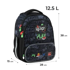Рюкзак GoPack Education каркасний GO24-597M-6 Ready2Play