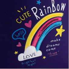 Рюкзак GoPack Education напівкаркасний GO24-165M-1 Cute Rainbow