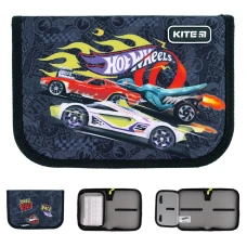 Пенал Kite 1 від., 1 відв., без наповнення HW24-621 Hot Wheels