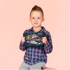 Пенал Kite 1 від., 1 відв., без наповнення HW24-621 Hot Wheels