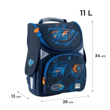 Рюкзак GoPack Education каркасний GO24-5001S-7 Speedway