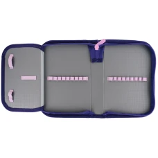 Пенал Kite 1 від., 1 відв., без наповнення K24-621-1 Check and Hearts