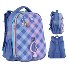 Рюкзак Kite Education каркасний K24-531M-2 Purple Chequer