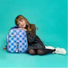 Рюкзак Kite Education каркасний K24-531M-2 Purple Chequer