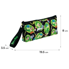 Пенал м'який Kite RM24-680 Rick and Morty