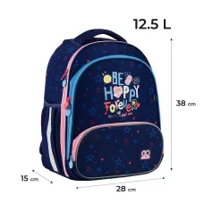 Рюкзак GoPack Education каркасний GO24-597M-3 Be Happy