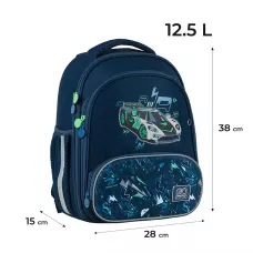 Рюкзак GoPack Education каркасний GO24-597M-7 Racing Car