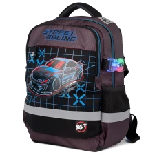 Рюкзак шкільний YES S-52 Ergo "Street Racing" 36*28*13см., 559569