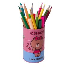 Стакан-підставка бочка YES "Line friends" метал, 708098