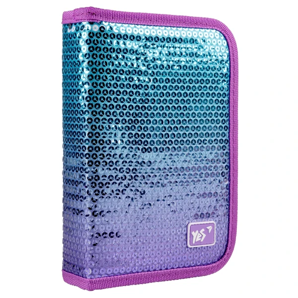 Пенал твердий YES одинарний без клапана HP-02 Sparkle 533565