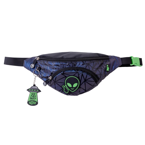 Сумка на пояс YES SP-35 "Alien" 32*13*7см., 559704