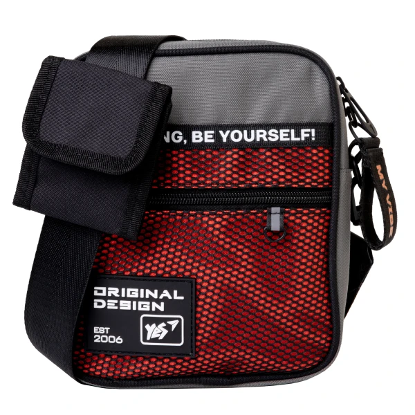 Сумка через плече YES CB-2 "Be Strong" 20*17*6см., 559741
