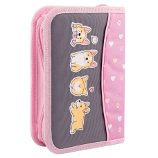 Пенал твердий YES одинарний з клапаном HP-03 "I Love Corgi" 533580