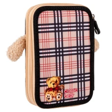 Пенал твердий YES подвійний HP-01 "Classic Bear" 533553