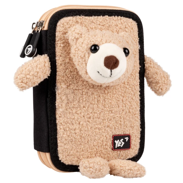 Пенал твердий YES подвійний HP-01 "Classic Bear" 533553