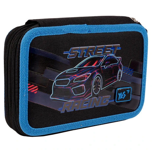 Пенал твердий YES подвійний HP-01 Street Racing 533547