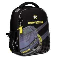 Рюкзак шкільний каркасний YES H-100 "Drift King" 35*28*15см., 559556