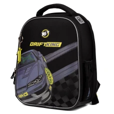 Рюкзак шкільний каркасний YES H-100 "Drift King" 35*28*15см., 559556