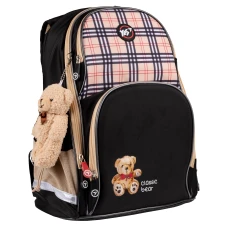 Рюкзак шкільний напівкаркасний YES S-100 "Classic Bear" 37*30*14см., 559577