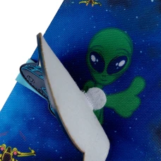 Пенал твердий YES одинарний з двома клапанами HP-04 "UFO" 533594