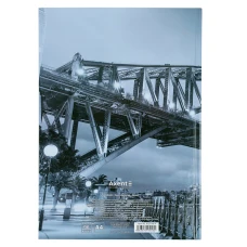 Книга записна А4, 96арк., кліт, тверда обкл., Glory 8422-566-A