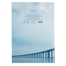 Книга записна А4, 96арк., кліт, тверда обкл., Inspiration 8422-564-A