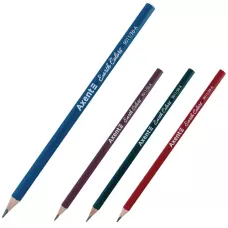 Олівець графітний Axent Earth Colors, НВ, 36 шт., туба, 9011/36-A