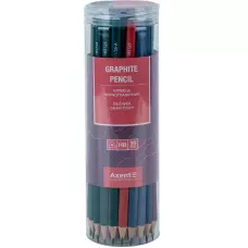 Олівець графітний Axent Earth Colors, НВ, 36 шт., туба, 9011/36-A