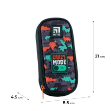 Пенал м'який Kite K24-662-12 Crazy Mode