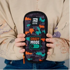 Пенал м'який Kite K24-662-12 Crazy Mode