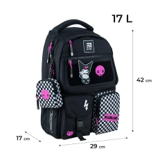 Рюкзак Kite Education teens HK24-2587M Kuromi
